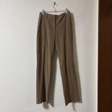 질 샌더 브라운 팬츠 38