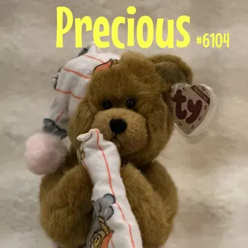 [ 구하기 어려움 ] ty 비니 베이비즈 곰 봉제 인형 테디베어