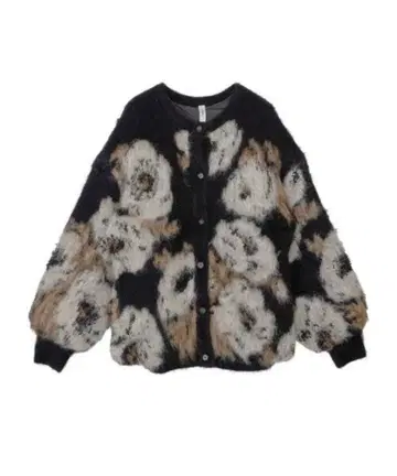 Ameri VERONICA JACQUARD KNIT CARDIGAN
