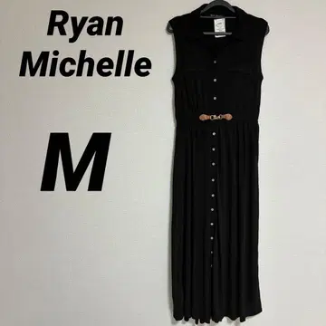라이언 미셸 블랙 슬리브리스 원피스 [ M ] 택 포함!