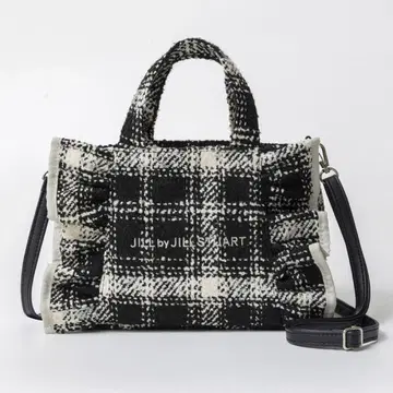 JILL by JILL STUART 트위드 숄더백