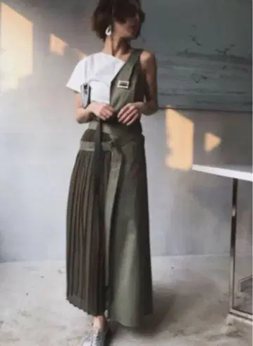 AMERI BELT TIE SETUP SKIRT 신사이바시점 한정판