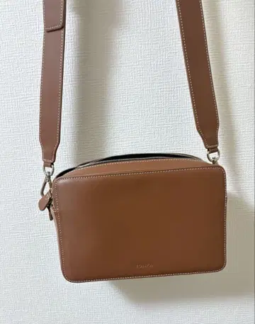 욘화 YONFA 브라운 가죽 숄더백