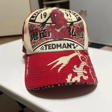 TEDMAN'S 테드맨캡 빨간색
