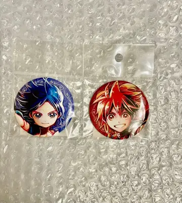 마기 캔뱃지 알라딘 알리바바