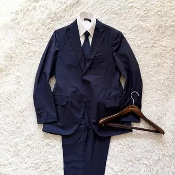 [새상품급] LARDINI 네이비 울 수트 사이즈 50