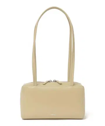 STAND OIL: 스티치 엽서 숄더 핸드 백 박스형