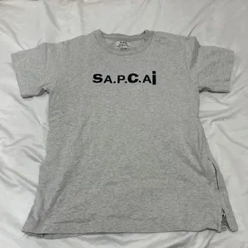 A.P.C. sacai 그레이 셔츠 M