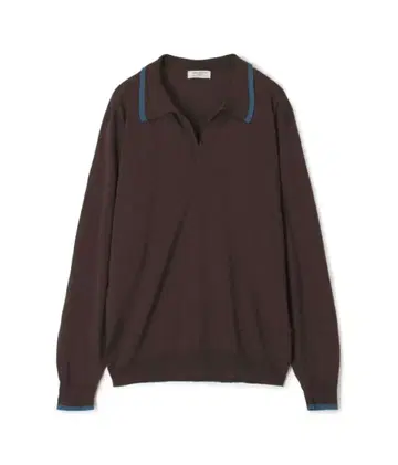 [ 미사용 새상품 ] JOHN SMEDLEY 울 스키퍼 넥 니트