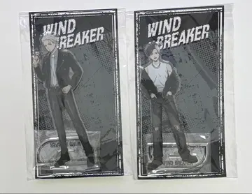 Wind Breaker 아크릴 스탠드 락 레더