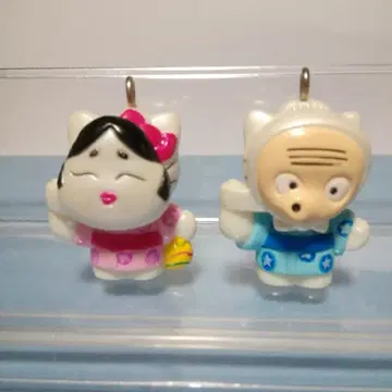 초레어 헬로키티&다니엘 기모노풍 마스코트 2개 세트 헤이세이 레트로