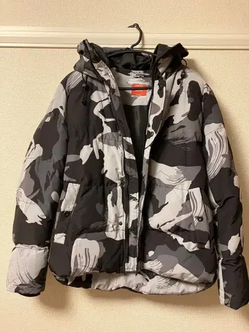다운 자켓 카모플라쥬 XL