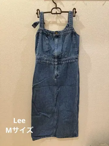 Lee VIS 데님 살로펫 원피스 M 사이즈