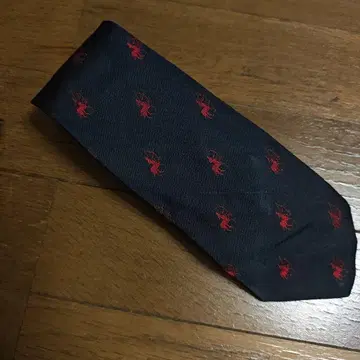 70s Brooks Brothers Black x Red Tie