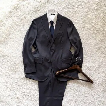 [ 새상품급 ] LARDINI 바즈아이 다크 그레이 울 수트 사이즈 50