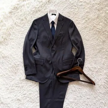 [ 새상품급 ] LARDINI 바즈아이 다크 그레이 울 수트 사이즈 50