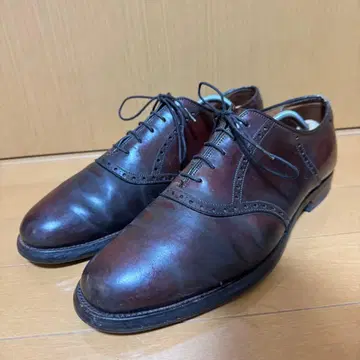 Alden 994 코도반 버건디 발리 라스트 안장 신발
