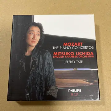 모차르트: 피아노 협주곡 우치다 미츠코 8CD