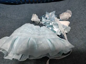 봉제인형 의류 20cm 드레스 스카이블루