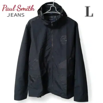 새상품급 폴스미스 나일론 자켓 L 블랙 후드 부착