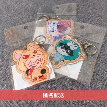 히로아카 애니멀 mochocho 아크릴 키링 미도리야 바쿠고 토도로키