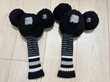 SRIXSON 골프헤드커버 미키마우스 3.X 2개 세트