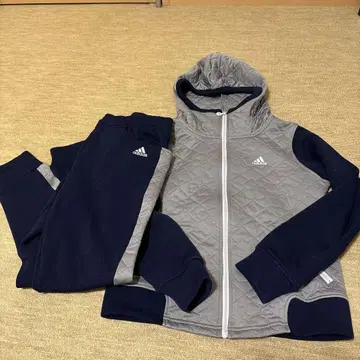 아디다스 여성용 상하의 퀼팅 꽃무늬 가을/겨울