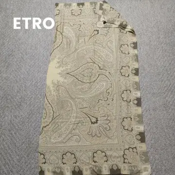 ETRO 페이즐리 무늬 스톨 대형