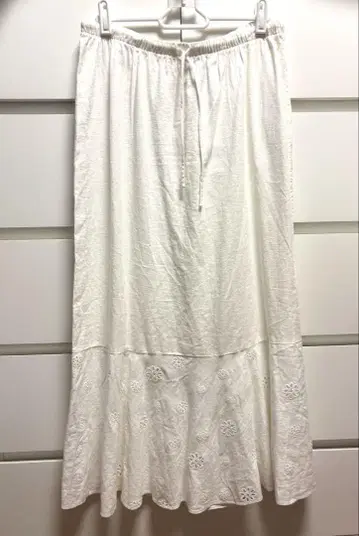 ZARA [ 미사용 새상품 택 포함 ] 화이트 롱 스커트