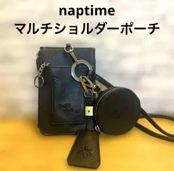 Nissy Naptime 멀티 숄더 파우치 BLACK 니시지마 타카히로