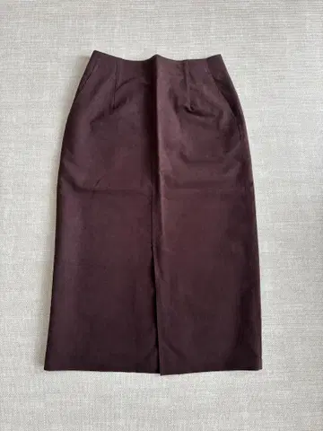 유나이티드 애로우즈 타이트 스커트 브라운 다크 브라운