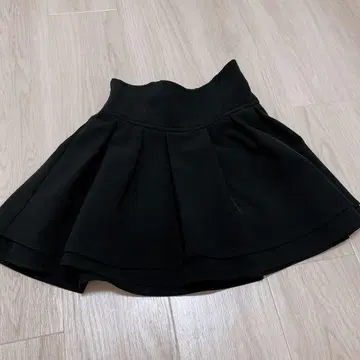 슬림 레그 스커트 블랙