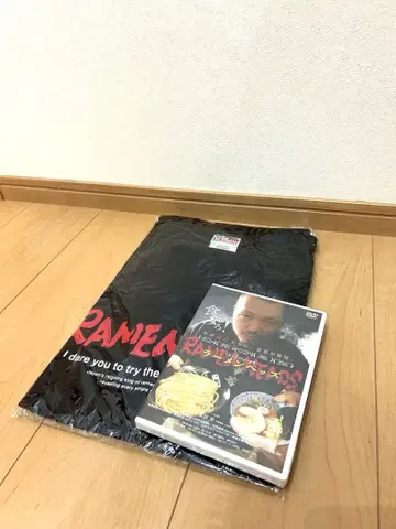 새상품 미개봉  RAMENHEADS T셔츠 DVD세트