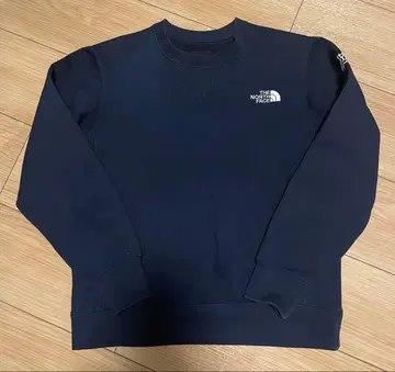 THE NORTH FACE 네이비 맨투맨 여성용 S 사이즈