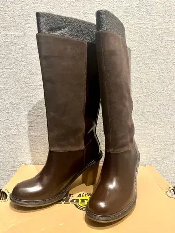 Dr. Martens 닥터마틴 롱 부츠 브라운