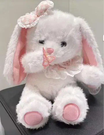 토끼 봉제 인형 화이트