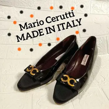 새상품급 MARIO CERUTTI 이탈리아제 펌프스 size 23cm