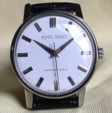 새상품급 킹 세이코 퍼스트 기계식 수동 와인딩 인기 상품 O H 완료