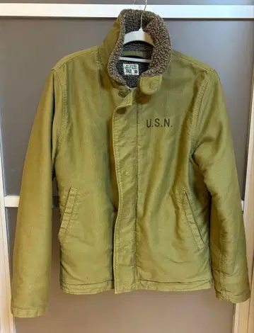 [ 새상품급 ] WAIPER.N-1 U.S.N. 덱 자켓 사이즈 38.