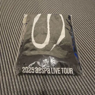 2025 aespa LIVE TOUR 머플러 타월