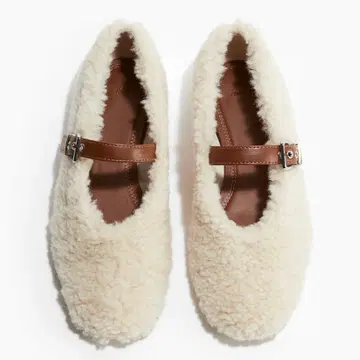 [미사용 새상품] H&M 멜리 제인 발레 슈즈 40
