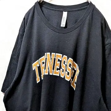 베라캔버스 테네시 로고 T셔츠 블랙 블랙 3XL 구제 의류