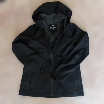 UNIQLO 블록 테크 풀 집업 후드티 블랙 S 미사용 새상품