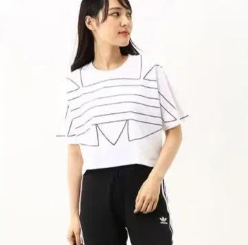 adidas 아디다스 오리지널 크롭 T셔츠 XL
