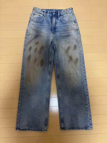 ZARA 와이드 레그 데님 EUR34