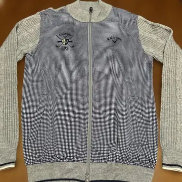 캘러웨이 체크 무늬 자켓