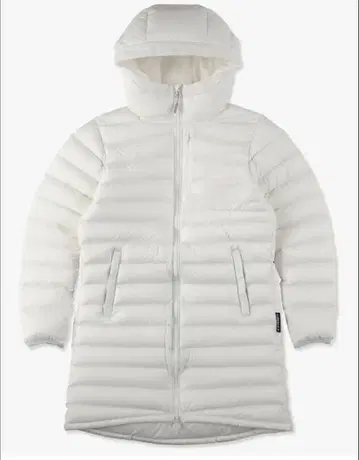 Marmot 화이트 다운 자켓 롱 S 사이즈