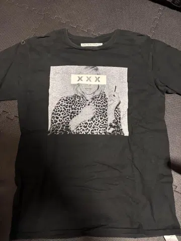 GOD SELECTION XXX 레오파드 T셔츠