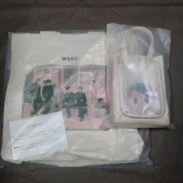 WEST. 쇼핑백 아크릴 스탠드 숄더