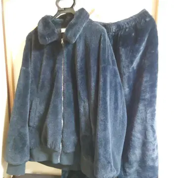 UNIIT 셋업 오버 사이즈 블루종 이지 팬츠